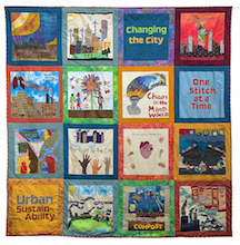 LIU Brooklyn Campus-Community Urban Sustainability Program (CUSP) - Urban Sustainability Quilt, 2022